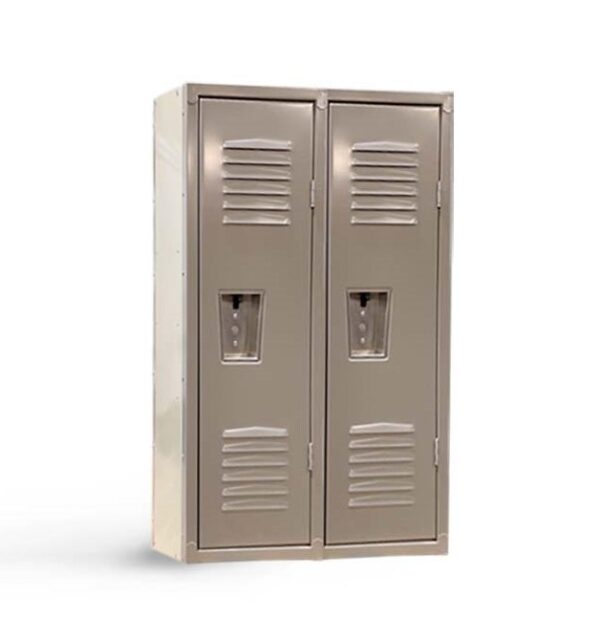 2 Wide Single Tier Short Locker