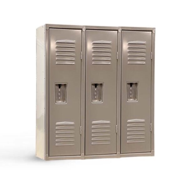 3 Wide Single Tier Short Locker