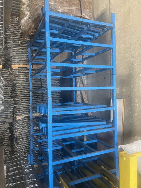 Used Blue Stack Rack