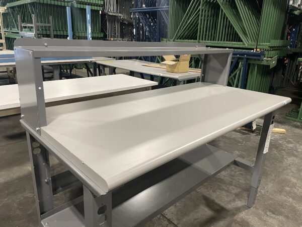 Used workbench with a used riser